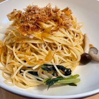 さっぱり味付けの和風きのこツナパスタ